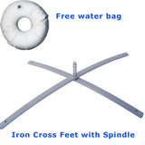 Heavy-duty Cross Flag Base + Weight Bag