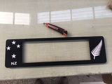 Customized Winged Number Plate Frames
