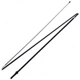 Large Teardrop Flag Poles - Heavy-duty Fiberglass